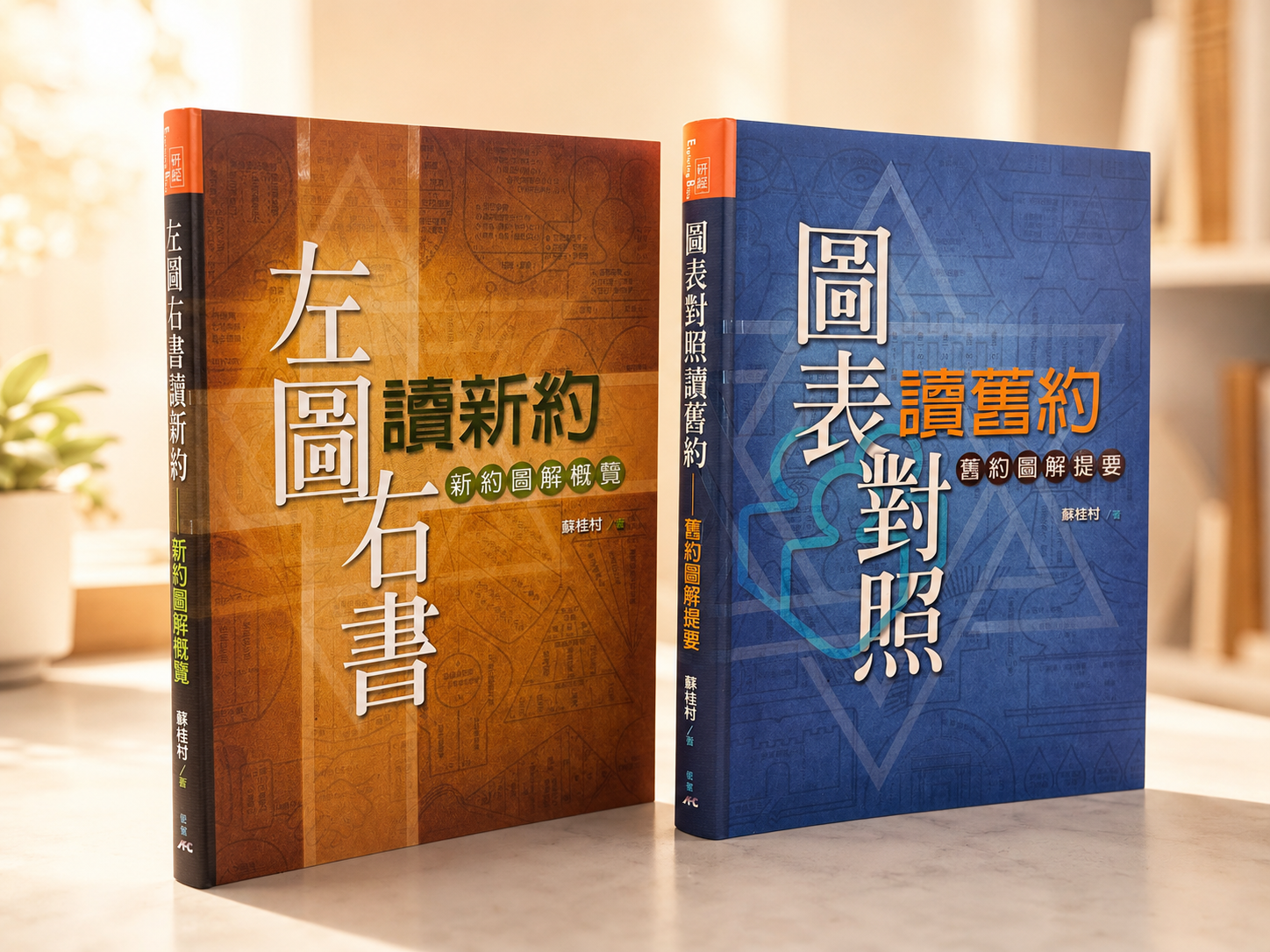 圖表對照讀舊約 × 左圖右書讀新約 — 蘇桂村牧師 聖經圖解系列