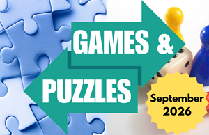 September 2026: Games & Puzzles