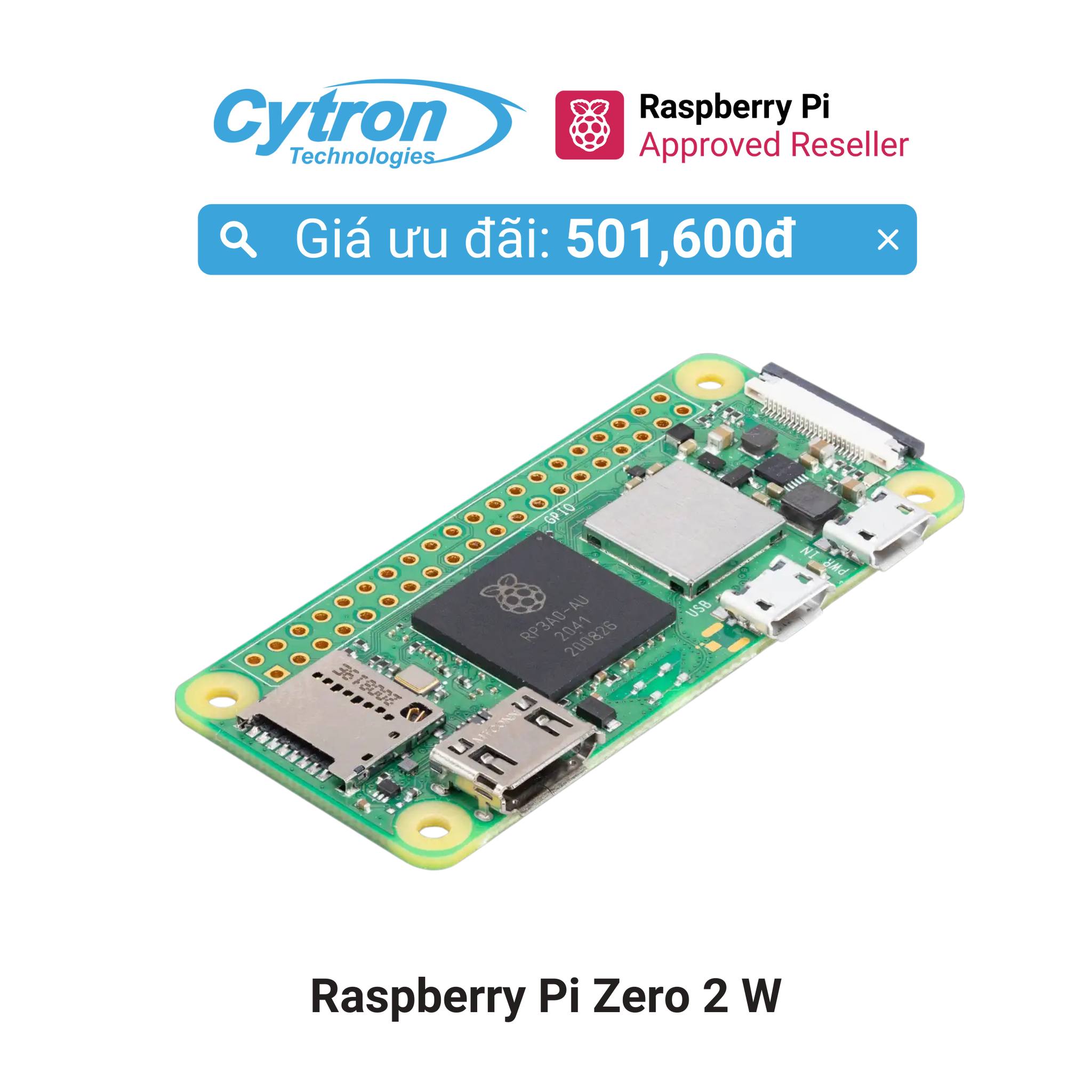 Bo mạch Raspberry Pi Zero 2W