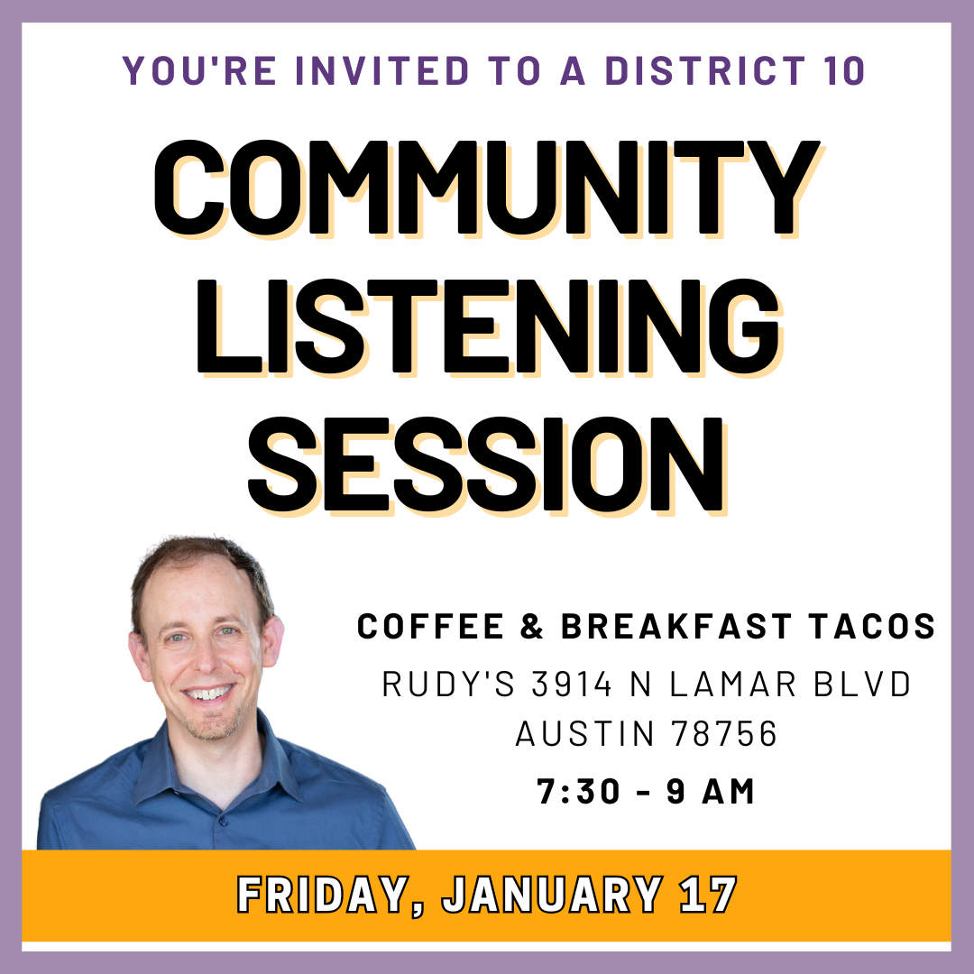 Community Listening Session