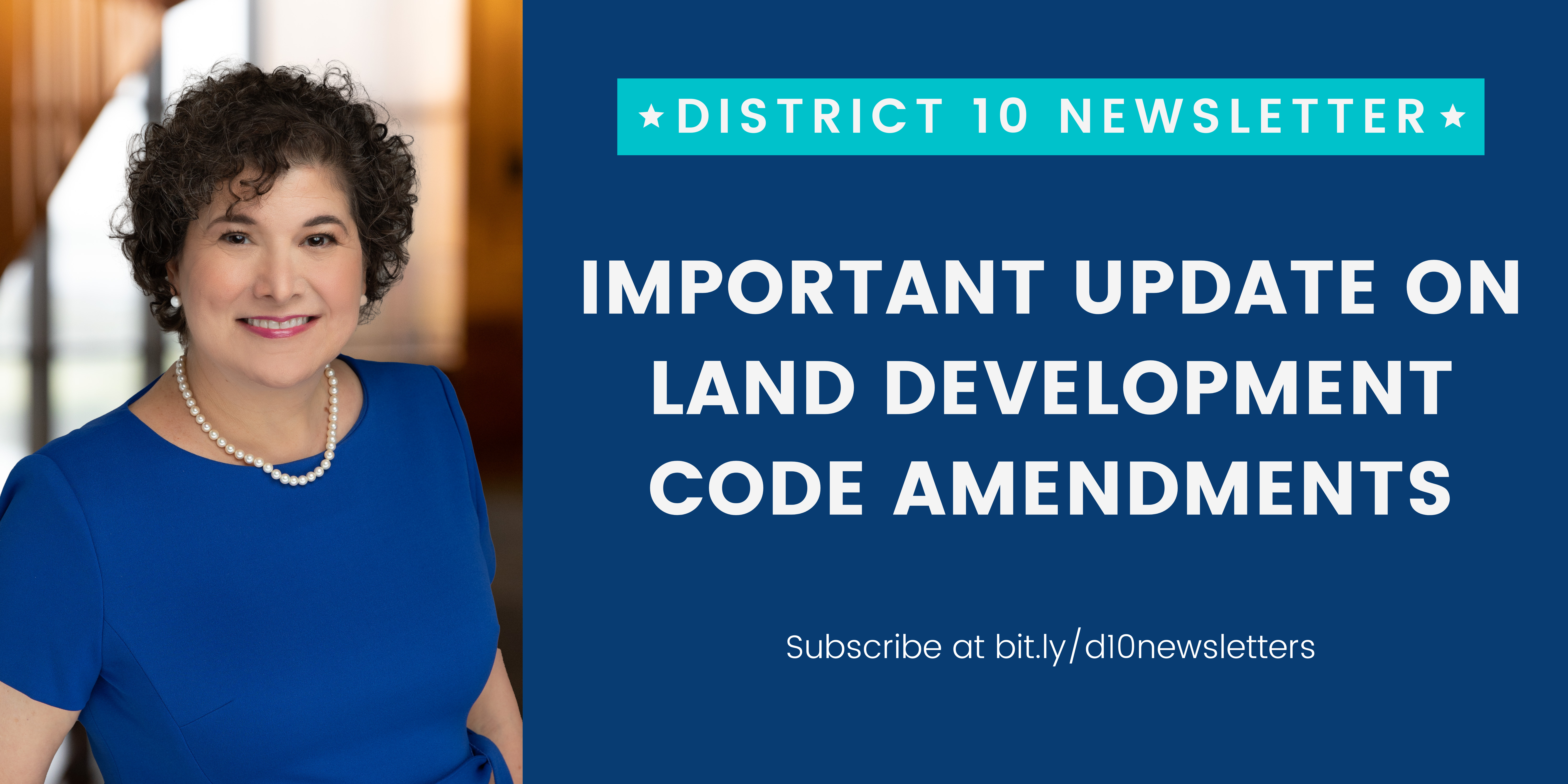 Important Update on Land Development Code Amendments