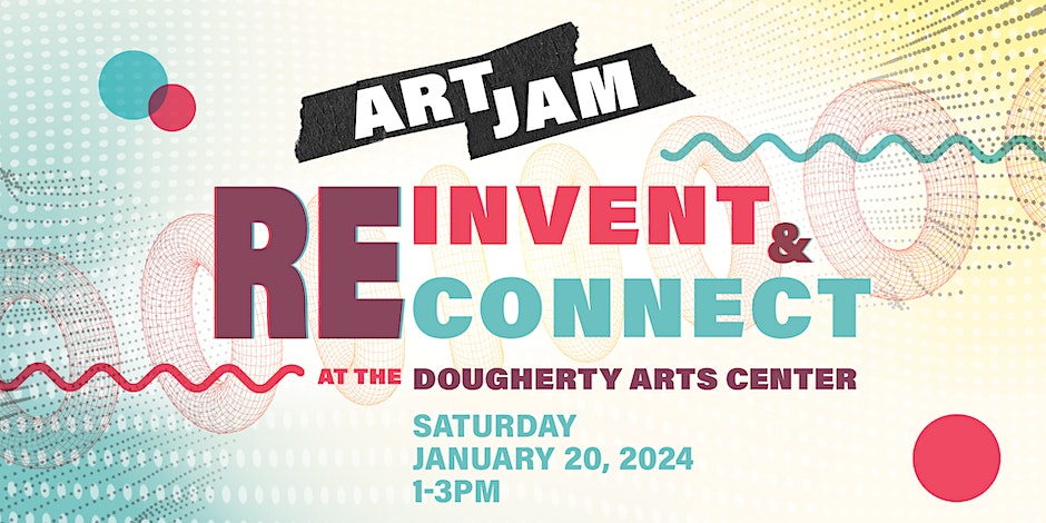 art jam: jan. 20, 1-3, dougherty arts center