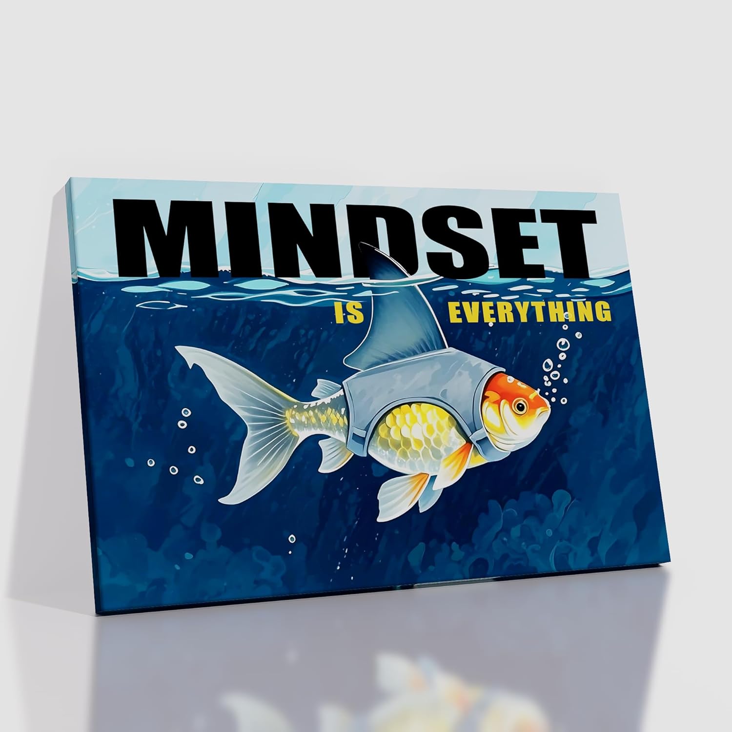 Canvas Inspiring Quotes for entrepreneurs - Mindset is everything