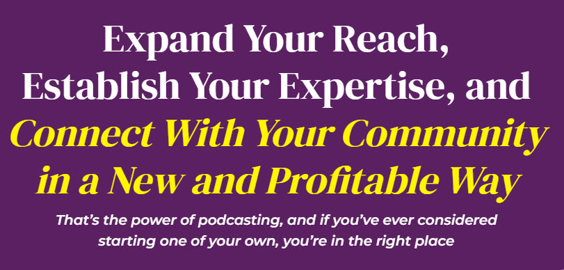 amplify your brand with a podcast