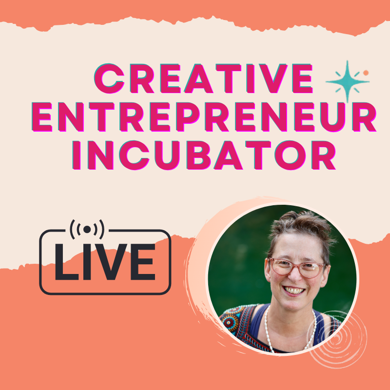 Join us for this week's Creative Entrepreneur Incubator Substack Live for discussion on running your creative business in alignment with your values.