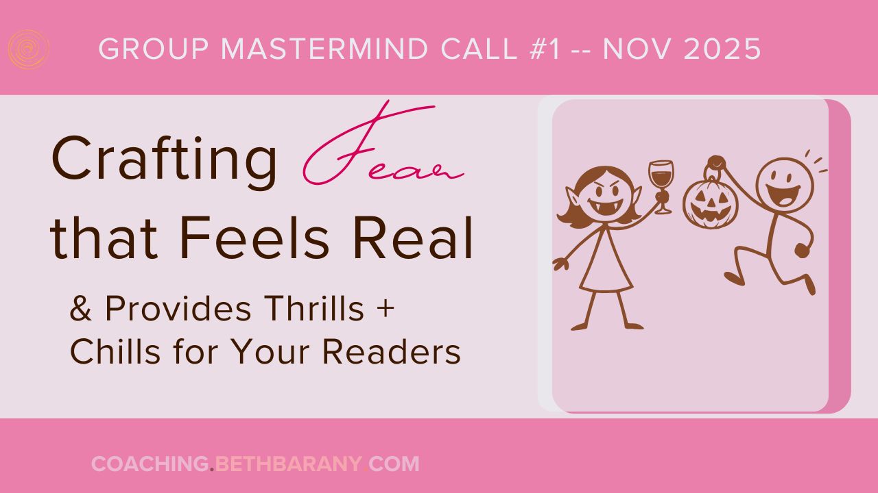 Crafting Fear that feels real and provides thrills and chills for your readers