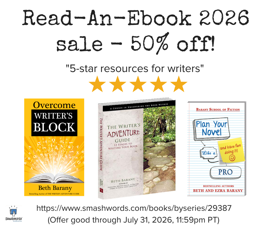 Smashwords Read-An-Ebook 2026 sale - 50% Off All our books are on sale for 50% off!  July 1, 2026 - July 31, 2026    There's something for everyone!    Get the books you're missing! Or if you have them all, gift one or more to your friends!