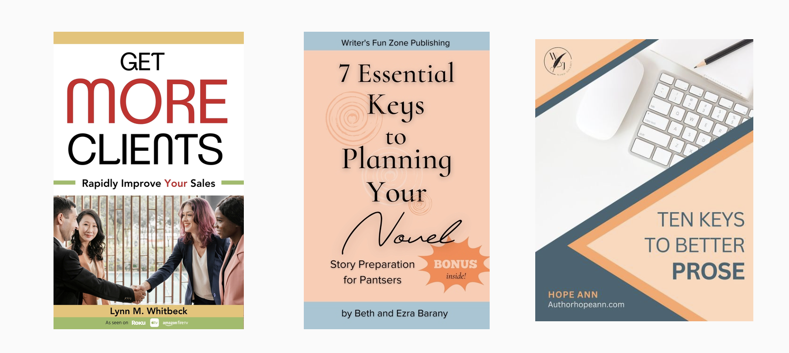 Get your FREE copy of of these writers guides and tools.