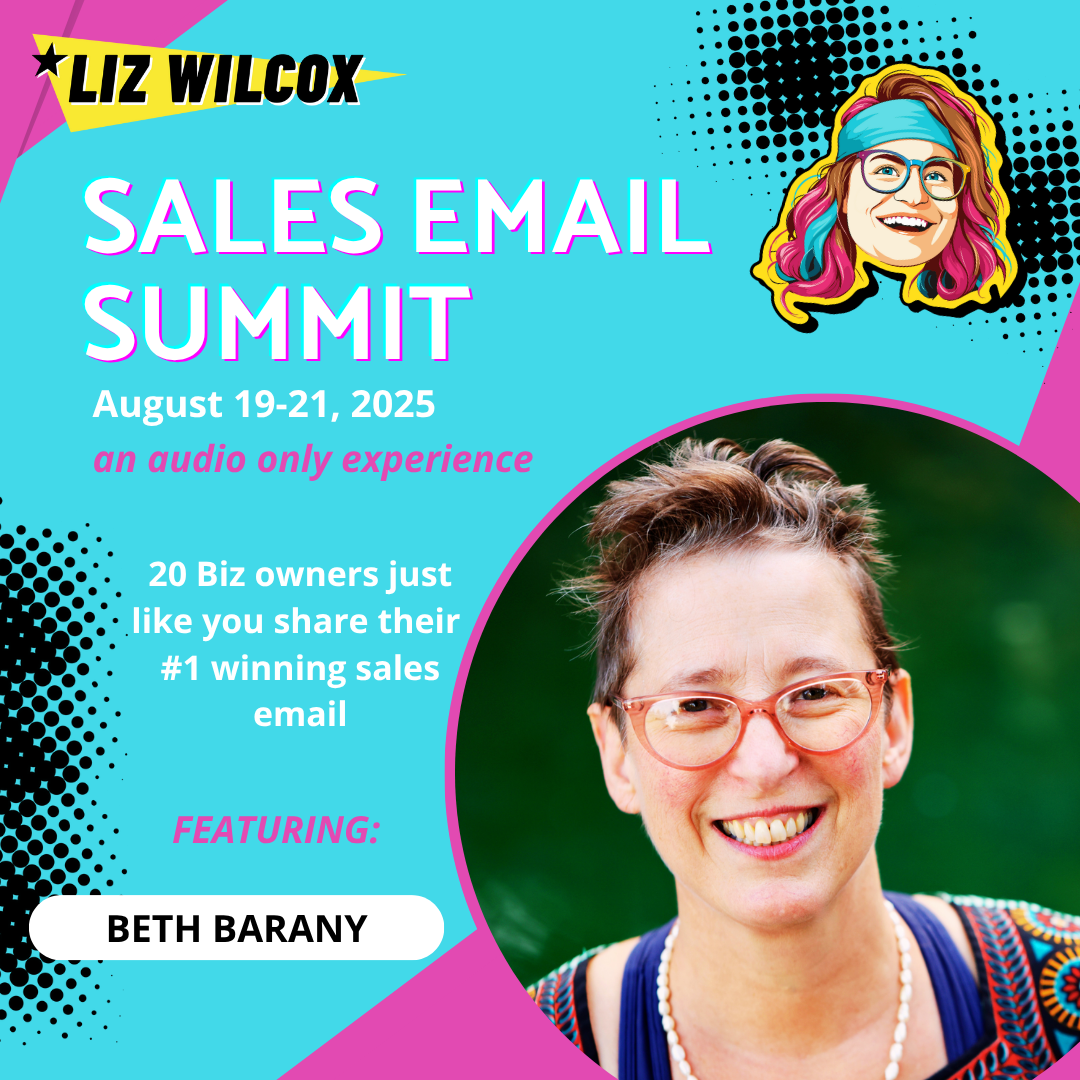 Liz Wilcox - Sales Email Summit Aug. 19-21, 2025
