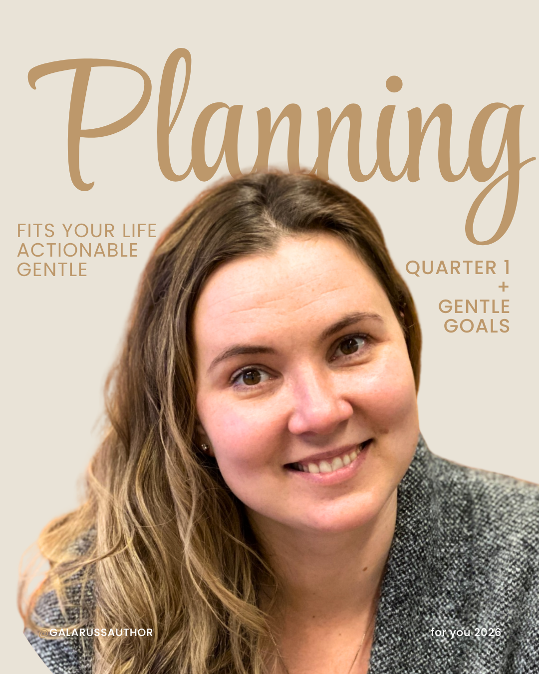 Invitation to Self-Compassionate Planning this Sunday, Jan. 25th with Gala Russ