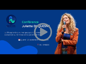 Conférence lancement Aquathon 2025 - Juliette Duquesne