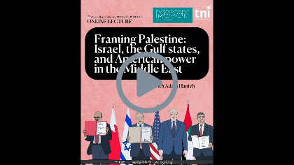 Framing Palestine: Israel, the Gulf states, and American power in the Middle East