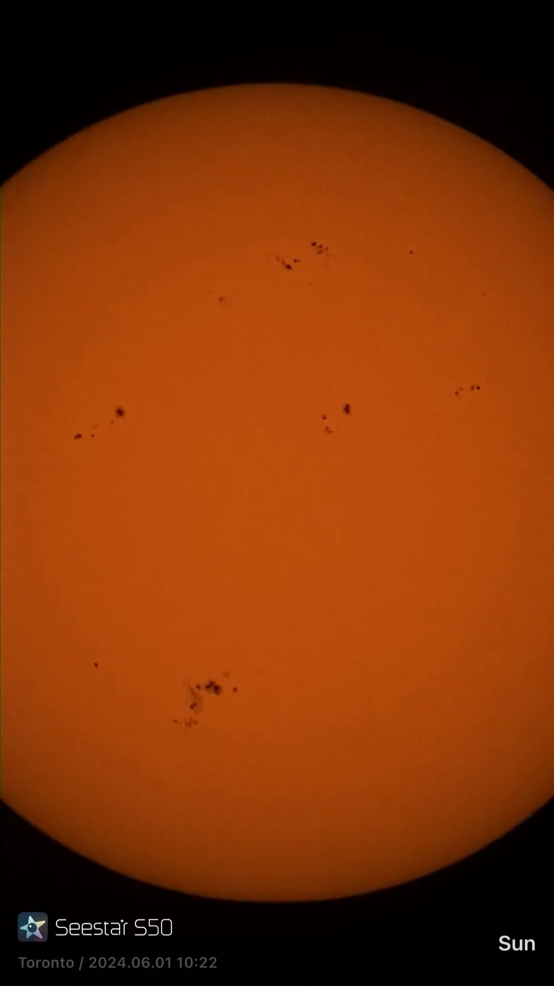 Check out Ray's Sun image and explore new tools for your Seestar S50 telescope.