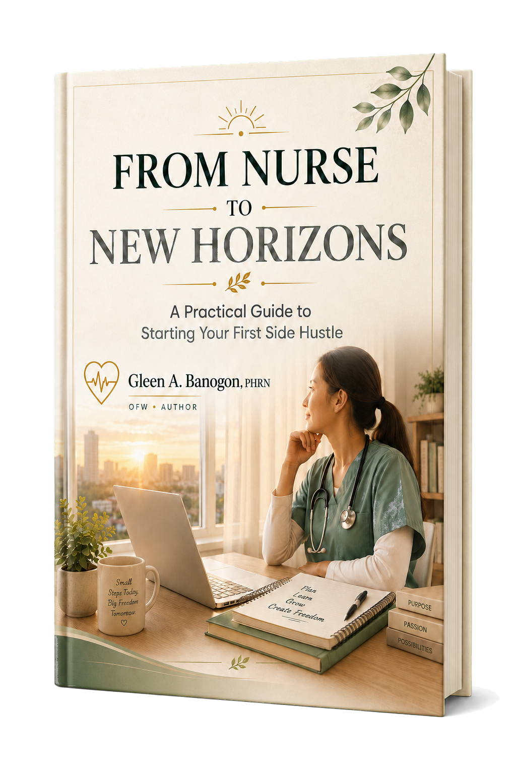 From Nurse to New Horizons ebook mock-up