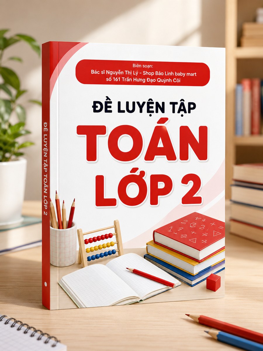 Đề luyện tập Toán lớp 2 - Bác sĩ Nguyễn Thị Lý