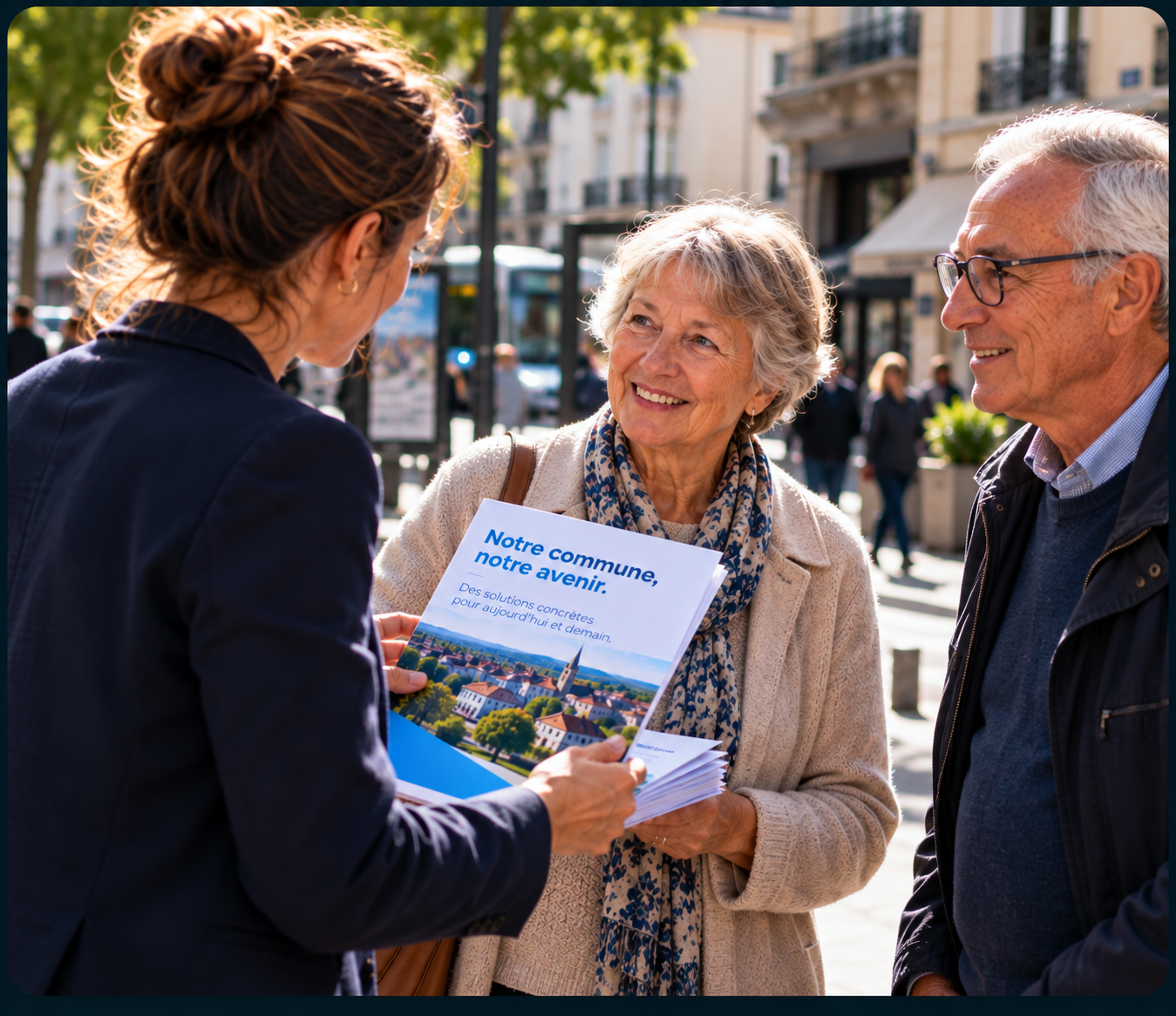Équipe de campagne EAGGLE préparant ses actions