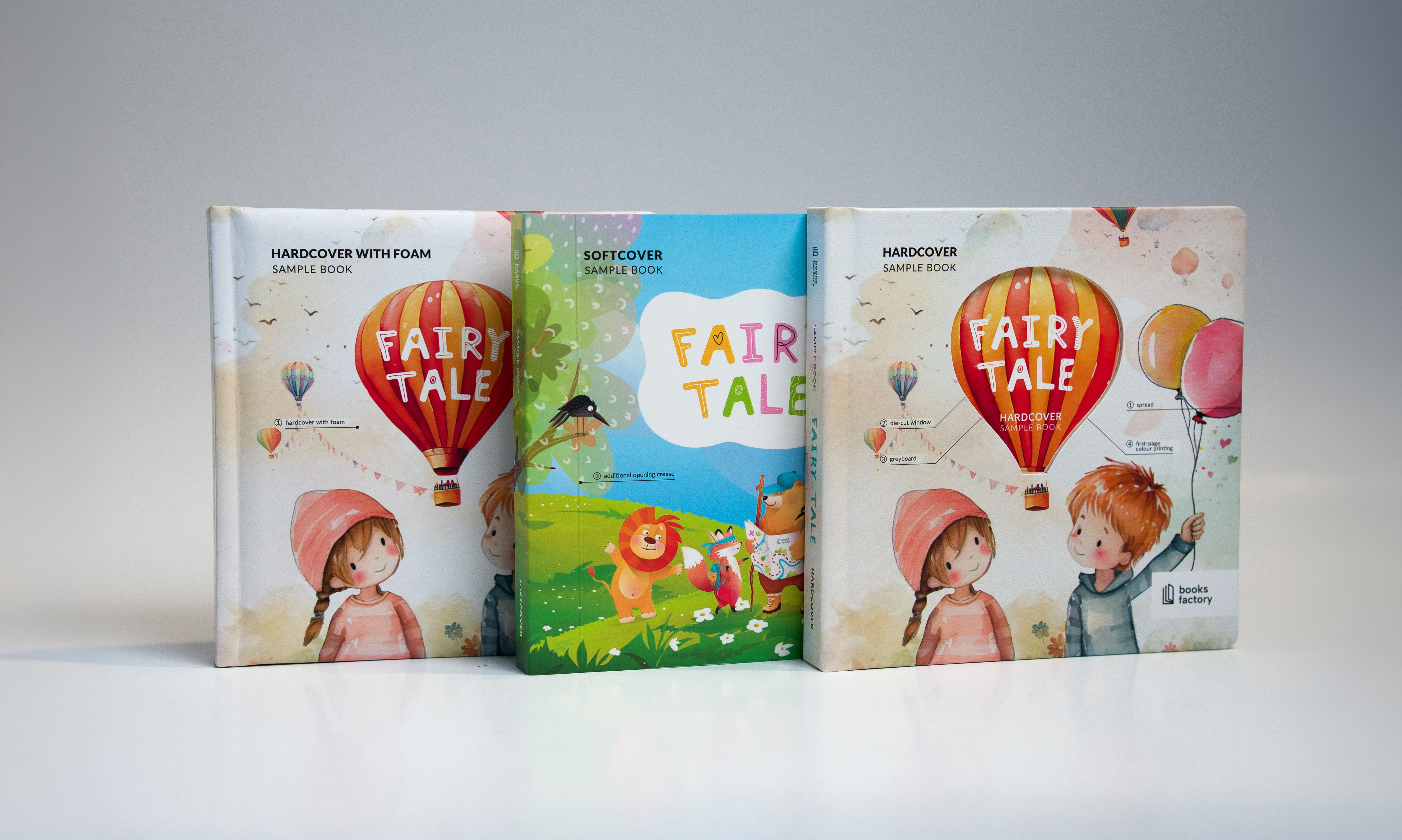 Sample books of board books