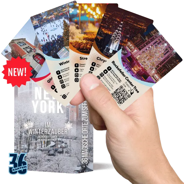 Neu: Reiseführer New York im Winterzauber mit magischen Indoor- und Outdoor-Erlebnissen
