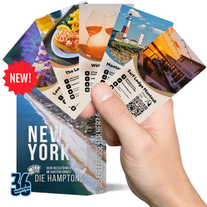 Neu: Reiseführer New York Hamptons mit Sommermotiven vom Urlaub auf Long Island