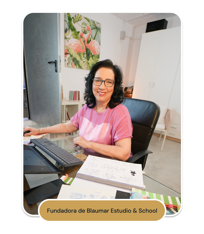 Victòria Bertrán, fundadora de Blaumar