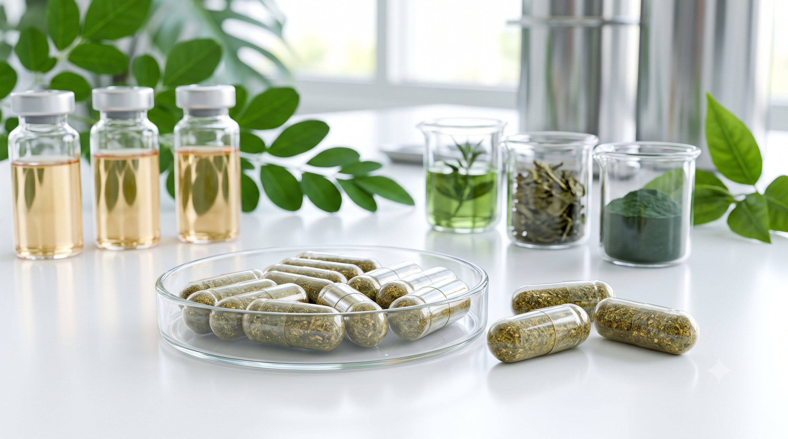 Clinical analysis of botanical compounds