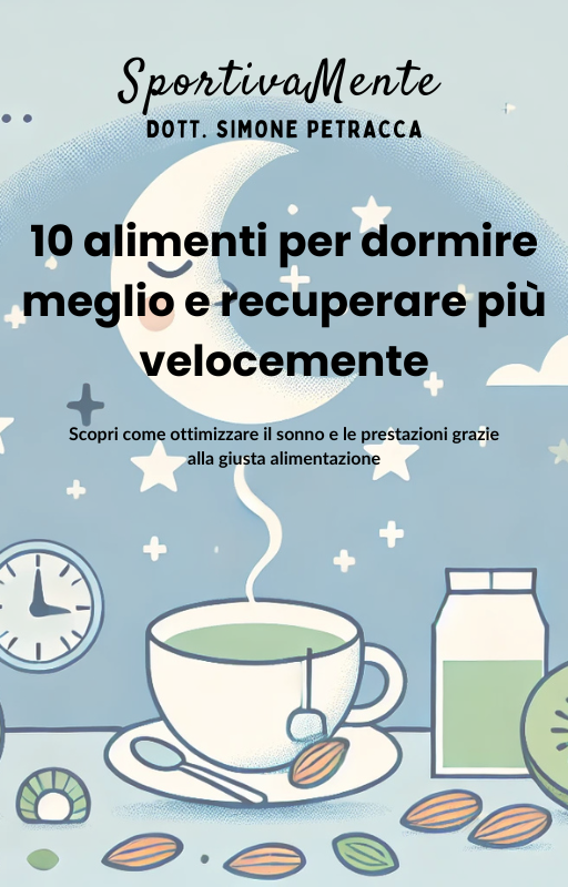 Guida gratuita: 10 alimenti per migliorare il sonno e il recupero fisico