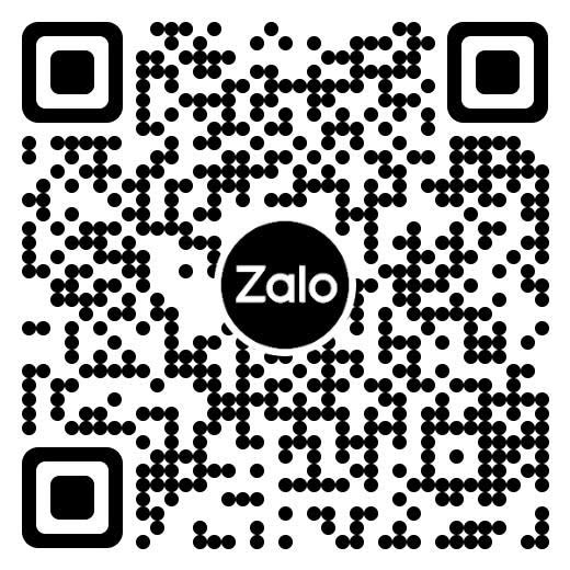 Mã QR Zalo cá nhân để gửi biên lai chuyển khoản