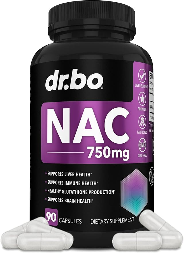 Bottle NAC capsules with lnk to buy