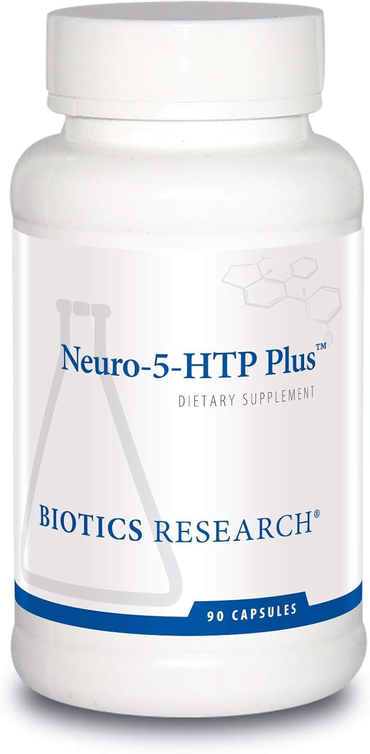 bottle  Neuro-5-HTP Plus capsules with link to buy