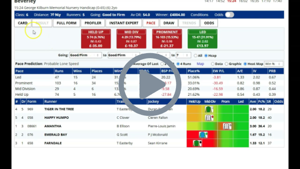 Racing To Profit: 04/07 Beverley 'Through The Card'