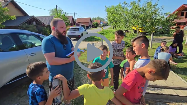 VBS 2025   Todd Price explaining VBS in second village