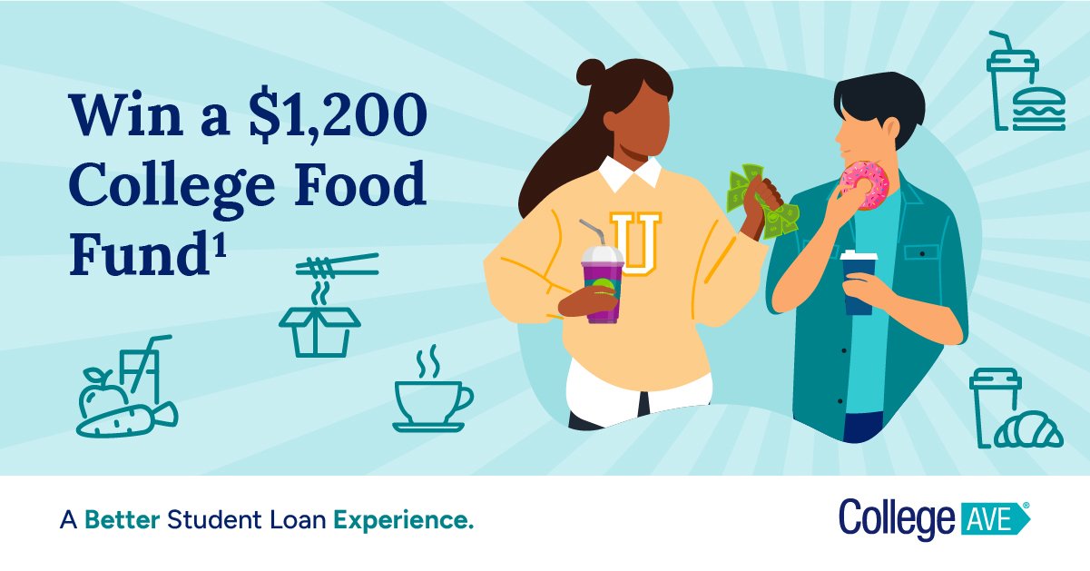 Enter to Win a $1200 College Food Fund