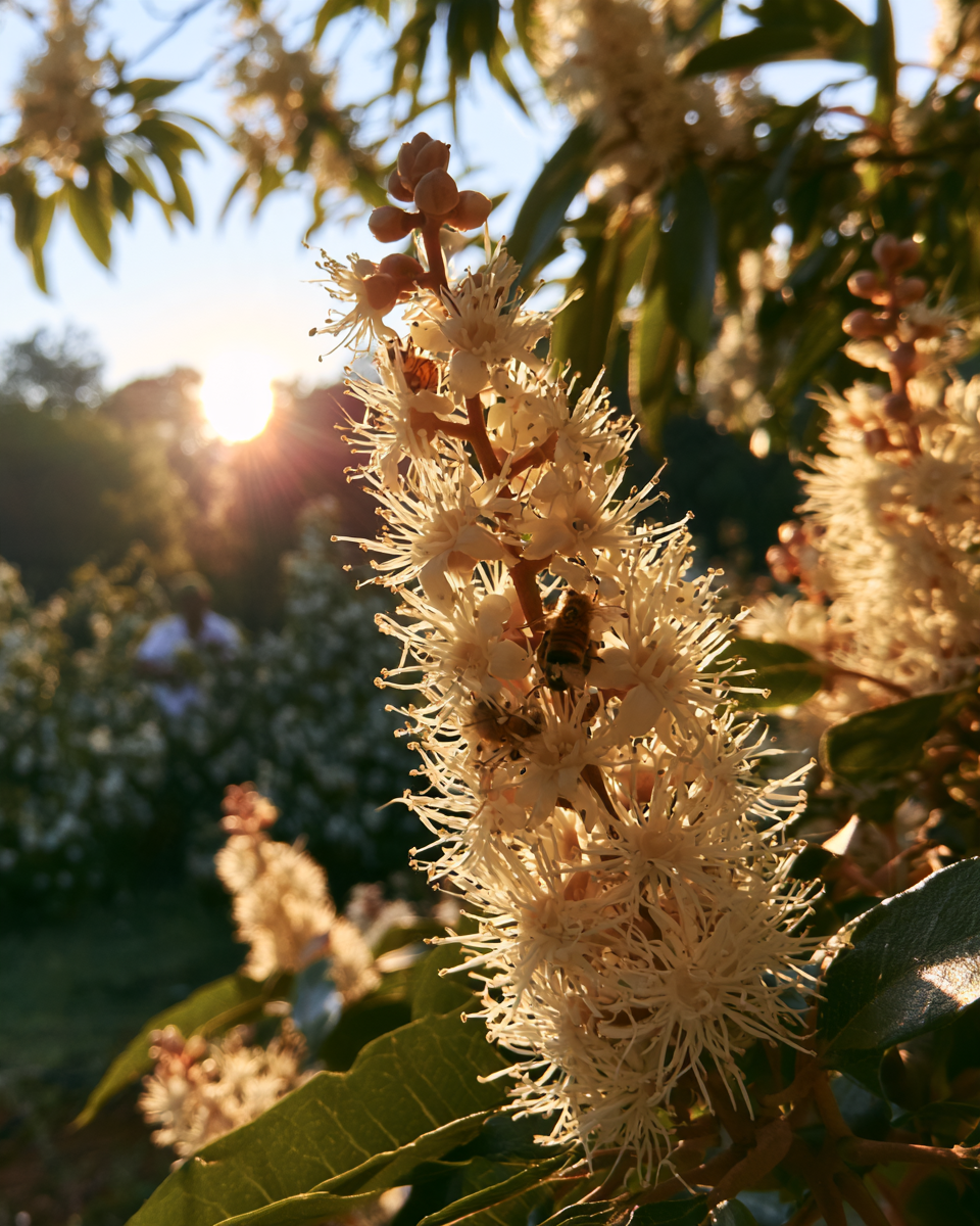 Macadamia Honey from the Orchard! 