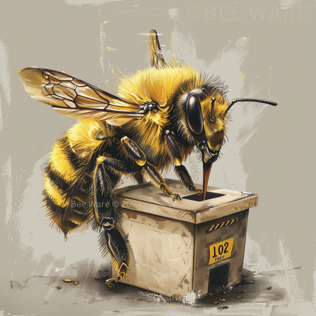 Vote like a bee hive does... For a productive working leader that enables the hive to prosper! 