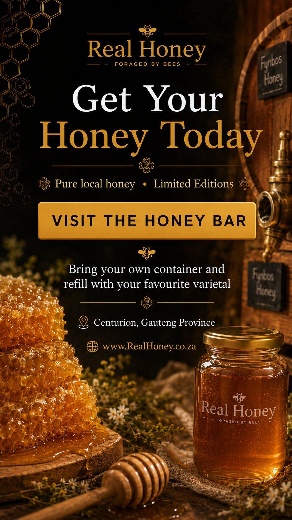 Visit us with your container @ 26 Jakaranda Street, Shop 6, Hennopspark, Gauteng Province