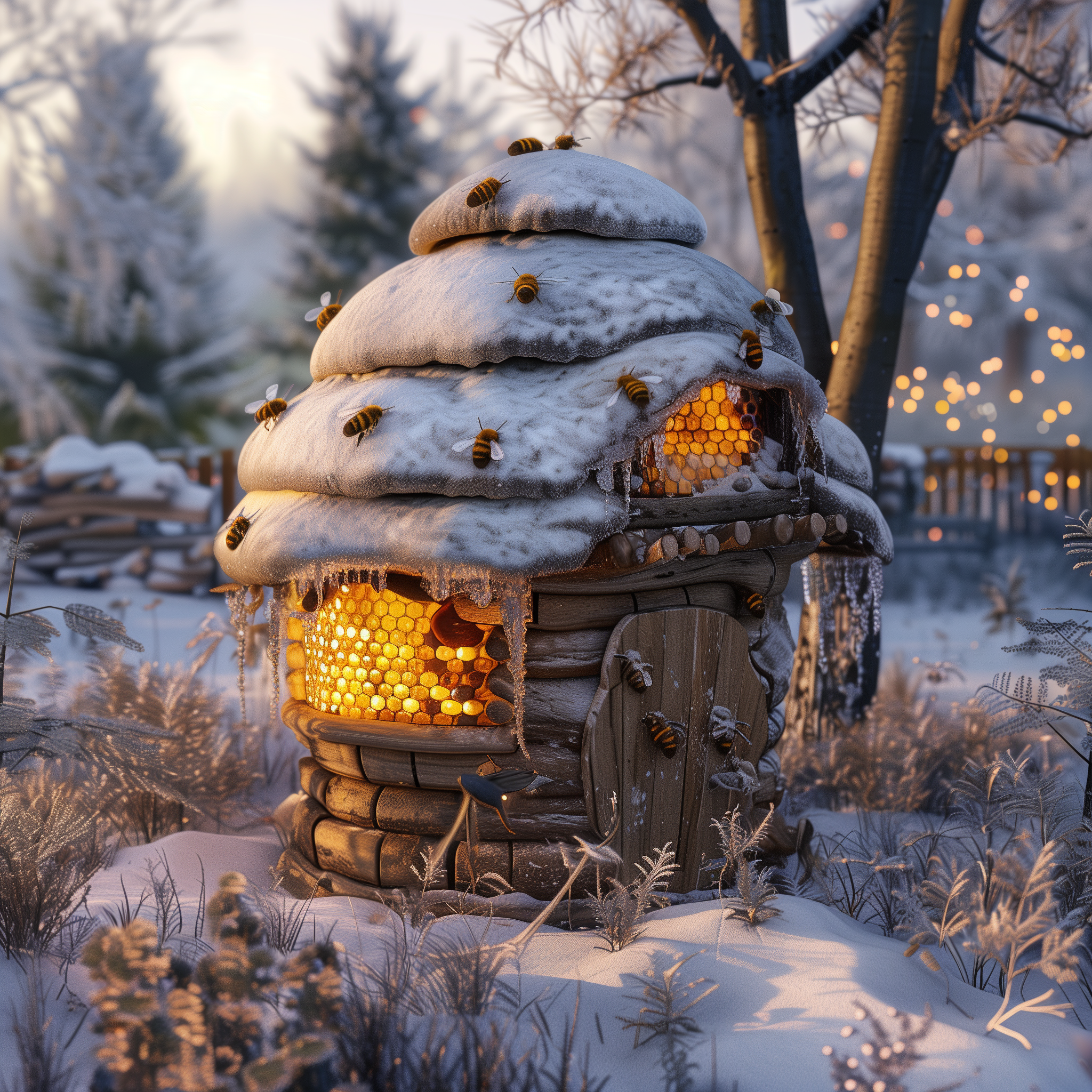 Winter Bee House © Bee Ware 2024