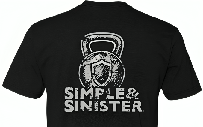 “Simple & Sinister” new T-shirt