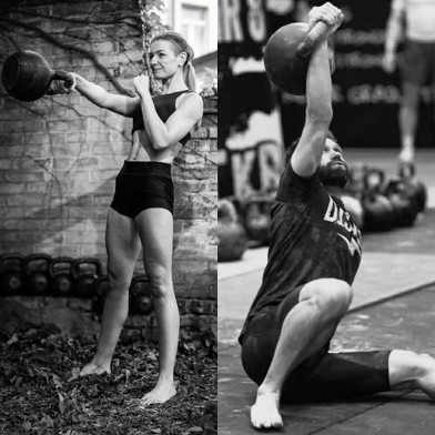 The one-arm kettlebell swing and the kettlebell get-up