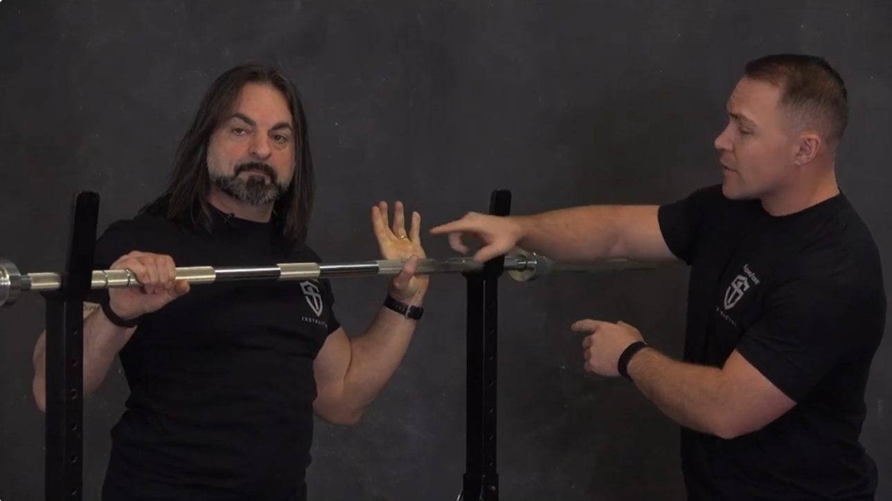 The Proper Grip for Barbell Presses | StrongFirst 