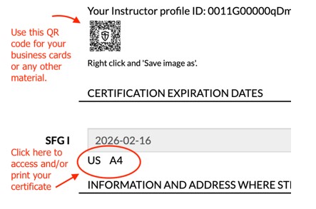 Certificate download procedure