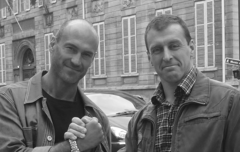 Pavel Tsatsouline and Alexey Senart in Paris
