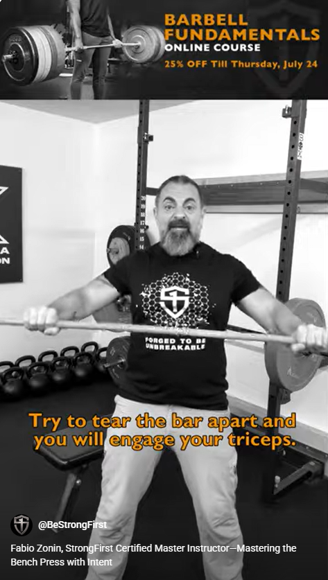 Mastering the Bench Press with Intent