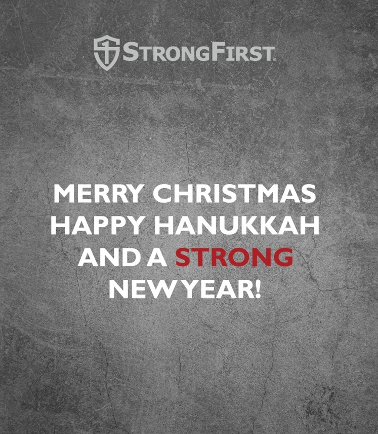 Strong holiday wishes