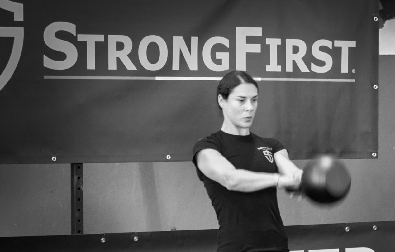 The two-arm kettlebell swing