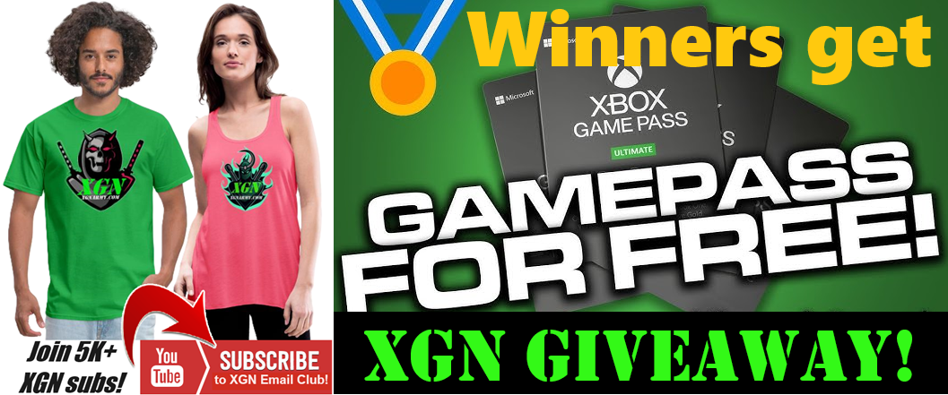 Get Xbox Game Pass for FREE - enter to WIN now!