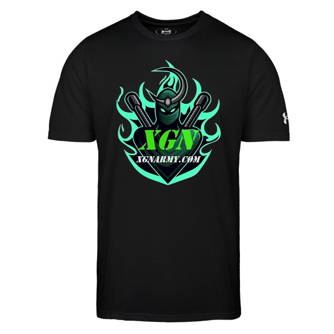 Flaming Ninja UA shirt