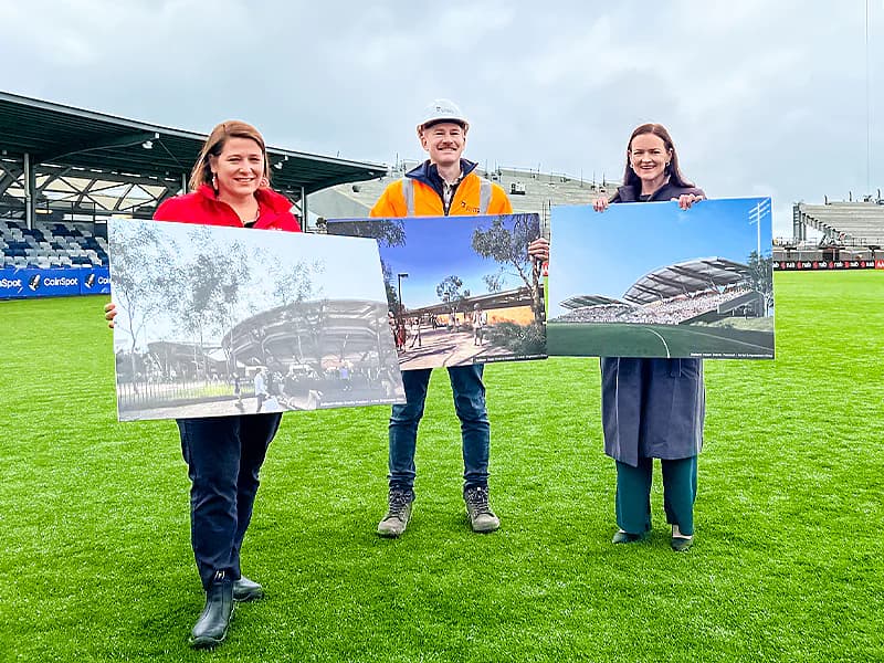 Further upgrades for Mars Stadium in Australia