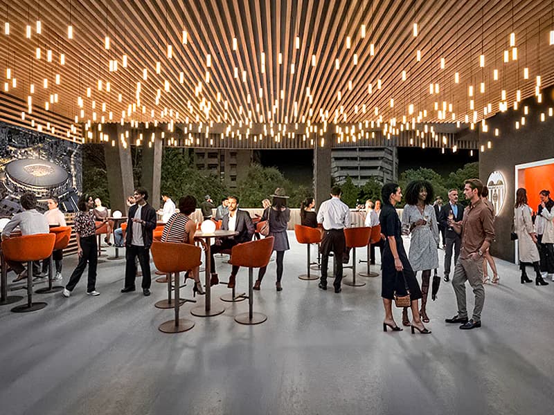 Valencia CF launched a new hospitality offering for its Nou Mestalla stadium