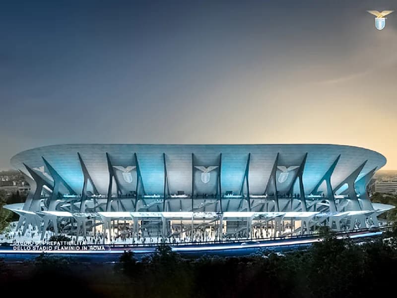 SS Lazio unveiled plans to redevelop Stadio Flaminio targeting 2032 opening