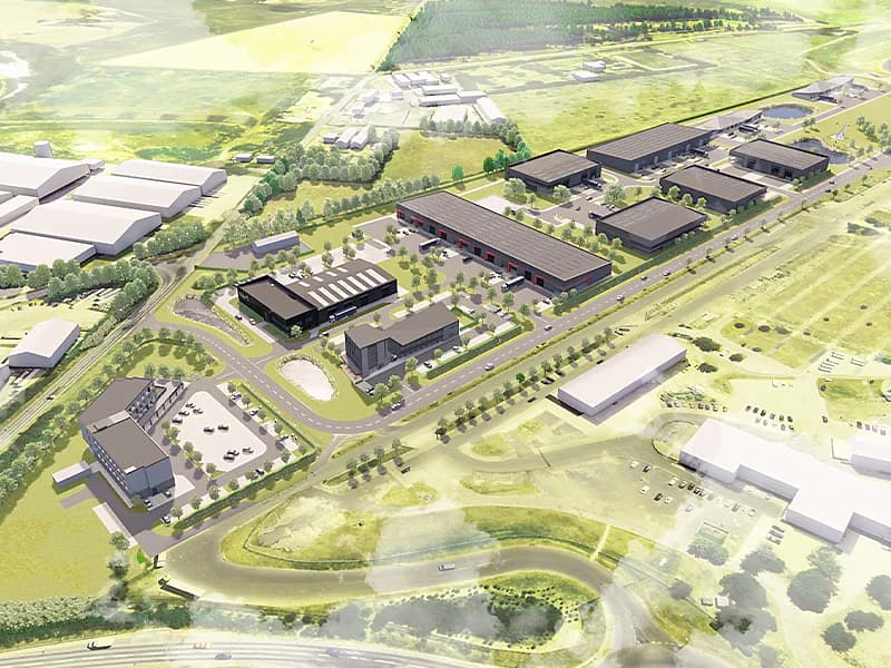 Groundbreaking at Snetterton race circuit in Norfolk